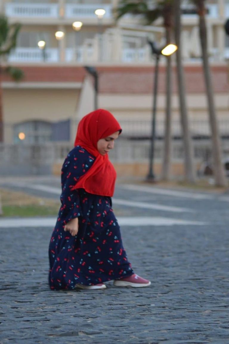 الفتاة المصرية نسمة يحيى