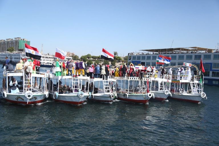 فرق فنية من الإمارات العربية في مهرجان أسوان