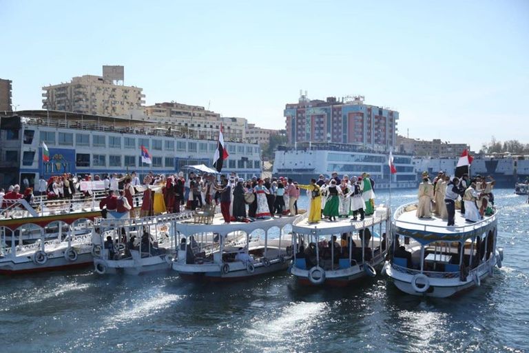 فرق فنية من الإمارات العربية في مهرجان أسوان