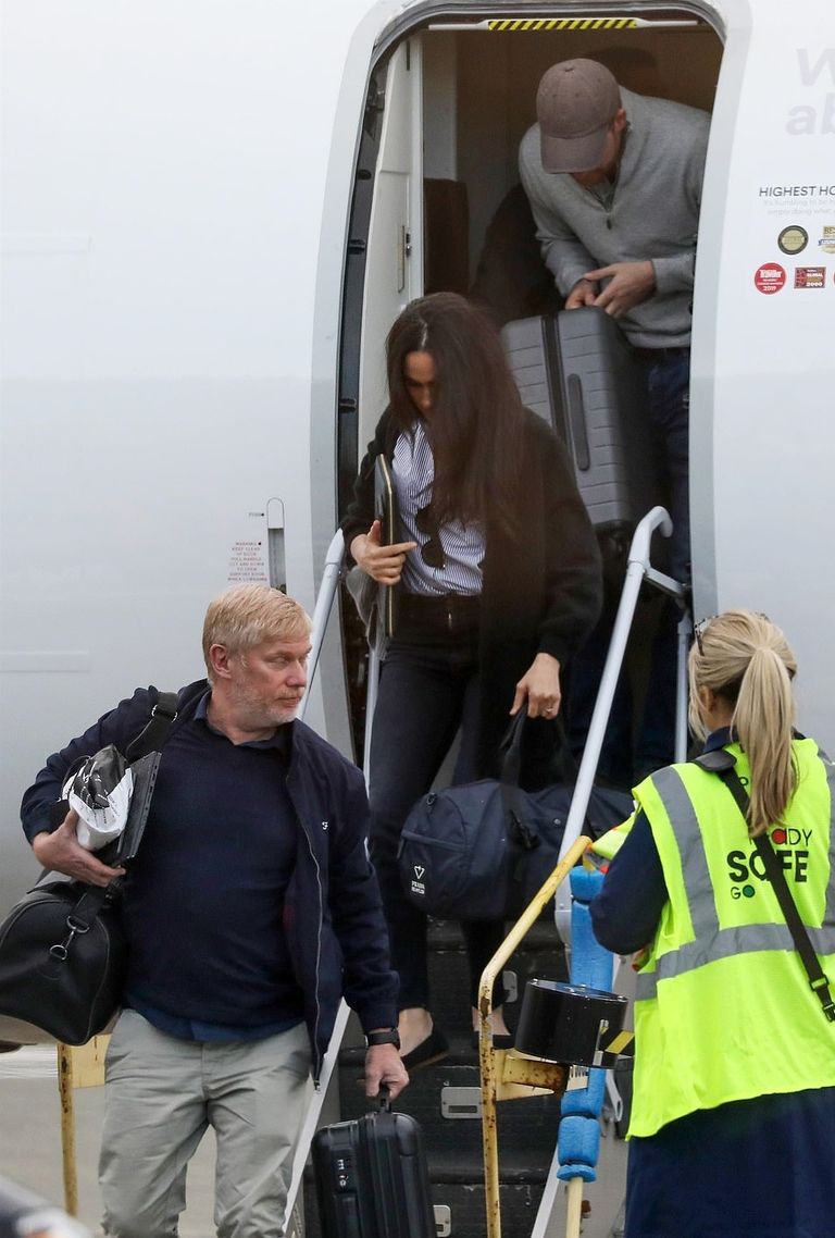 الأمير هاري وزوجته ميجان