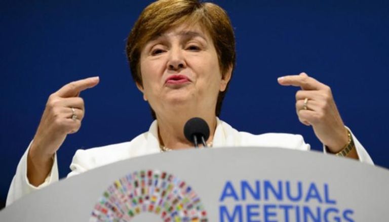 مديرة صندوق النقد الدولي كريستالينا جورجييفا