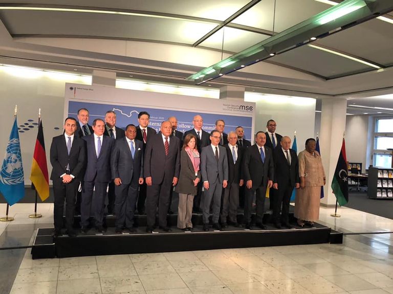 اللجنة الدولية المتابعة لمؤتمر برلين حول ليبيا