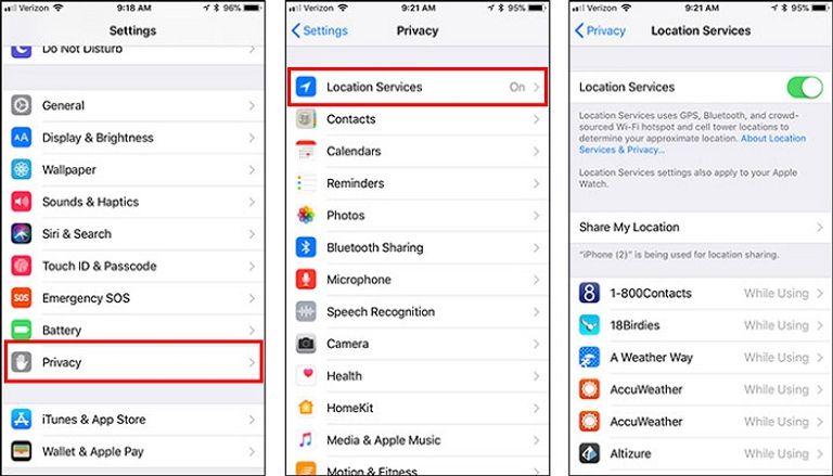 حماية الخصوصية بضغطة زر