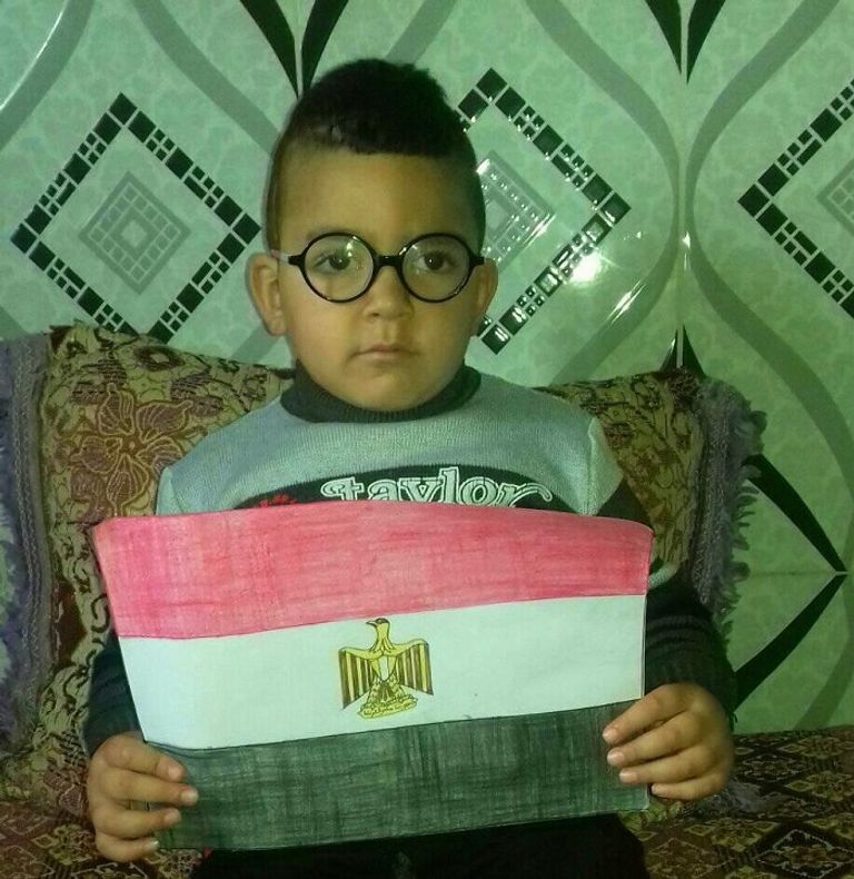 الطفل الجزائري معاد خالد حجمان