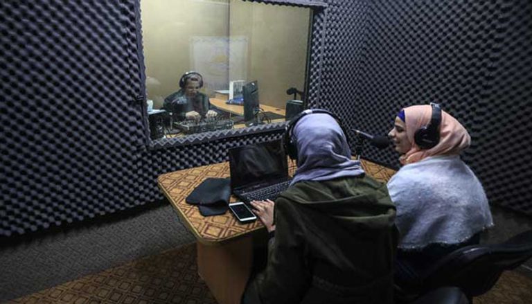 إذاعة شمس انطلقت مطلع العام الجاري 2020 من قطاع غزة