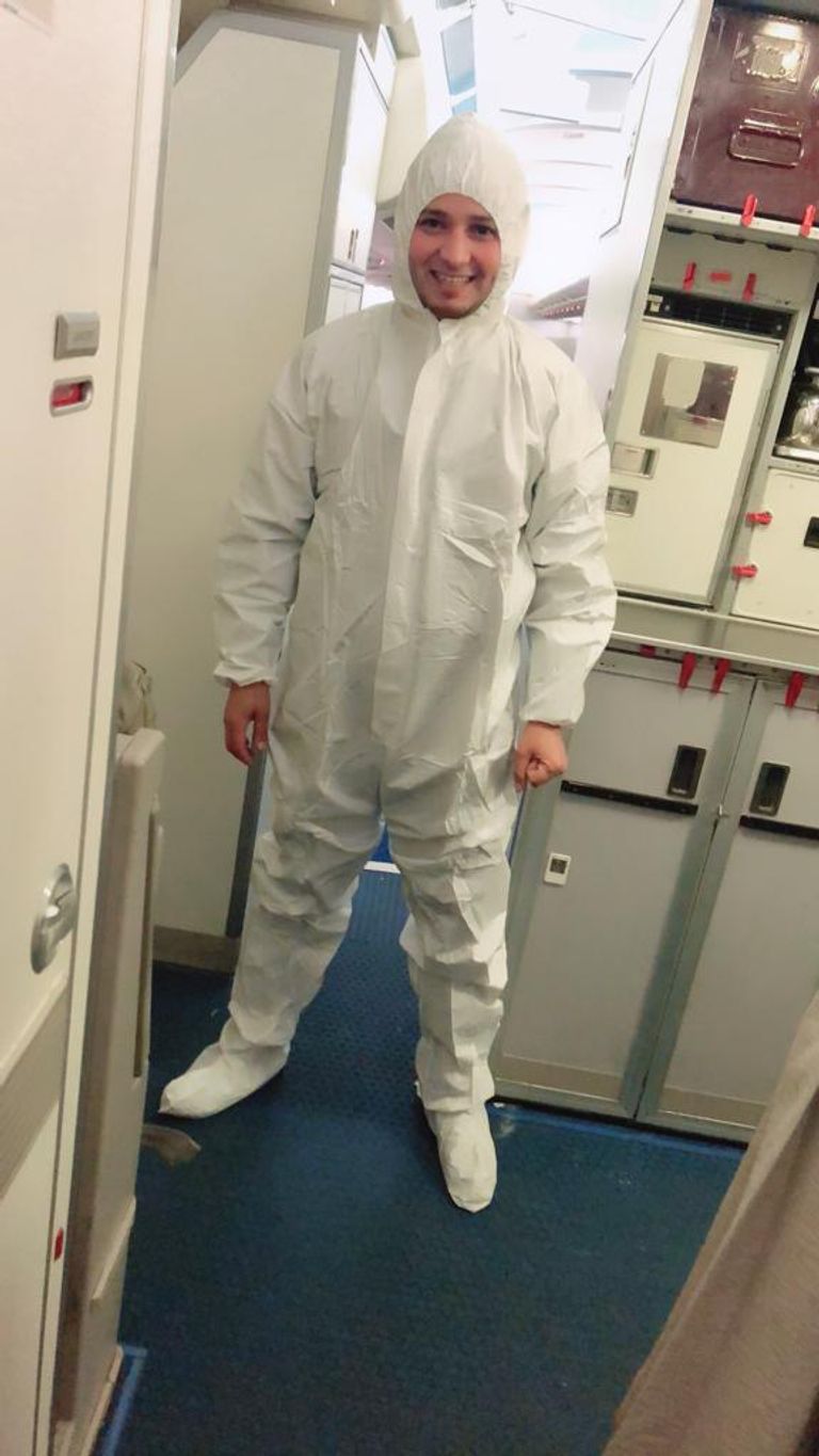 المراقب الصحي إسلام سعيد