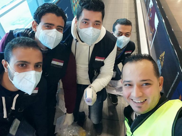 المراقب الصحي إسلام سعيد