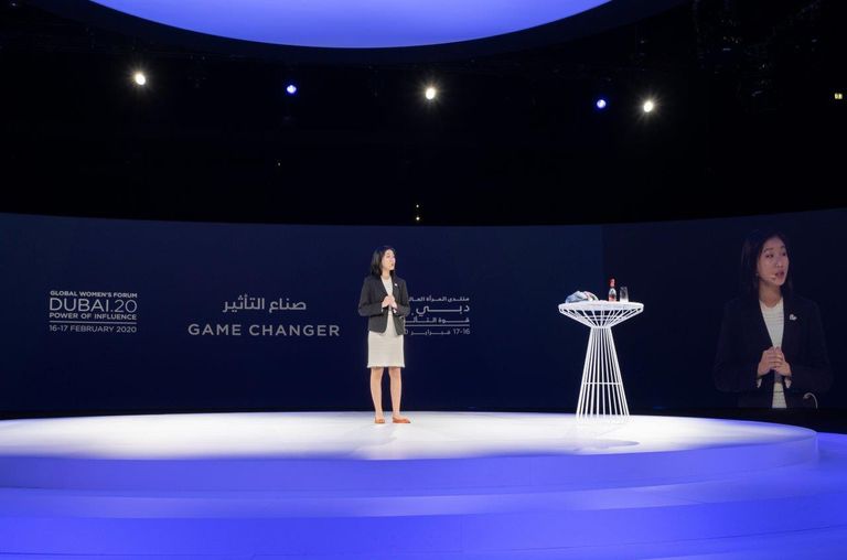 هيلاري يب في منتدى المرأة العالمي