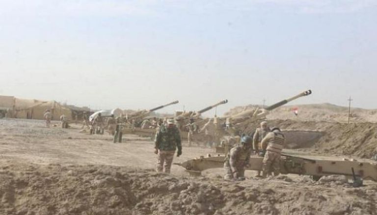 قوات الجيش العراقي تطارد فلول داعش - أرشيفية