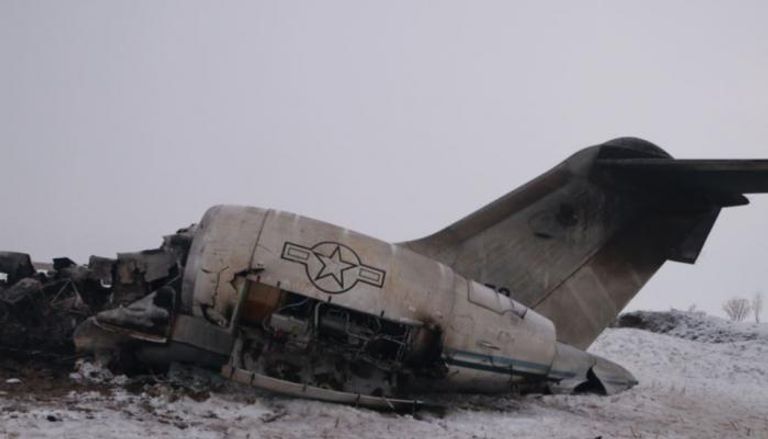 الطائرة الأمريكية التي تحطمت في أفغانستان - أرشيفية