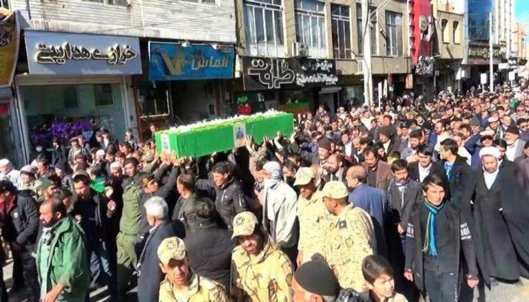 جنازة لأحد قتلى المليشيات الإيرانية- أرشيفية
