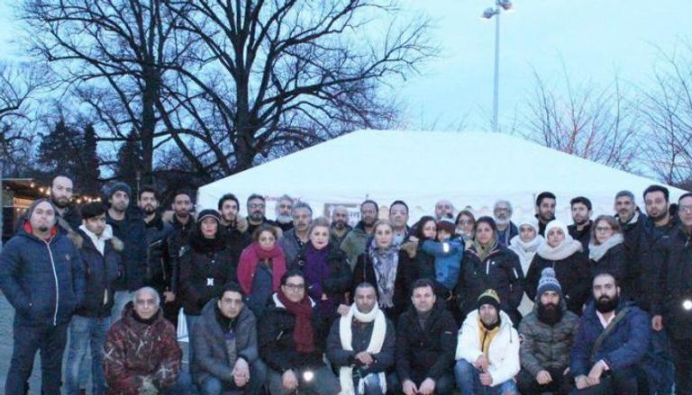 طالبو اللجوء الإيرانيون المعتصمون في السويد