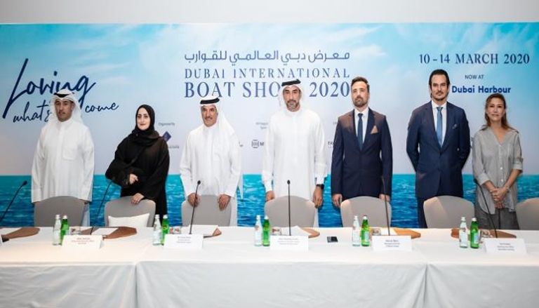 المؤتمر الصحفي لانطلاق فعاليات الدورة 28 من معرض دبي العالمي للقوارب