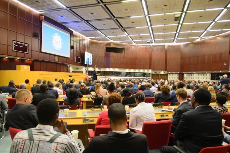 أعمال اللجنة الإقتصادية لأفريقيا التابعة للأمم المتحدة بأديس أبابا وزير الخارجية الأمريكي مايك بومبيو