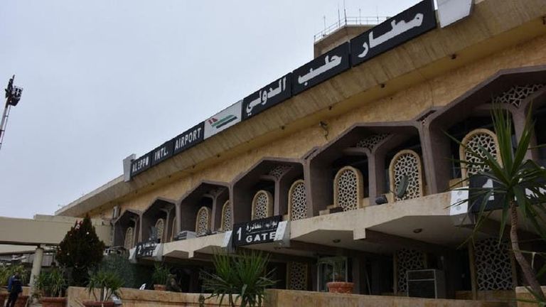 انطلاق أول رحلة جوية من دمشق إلى حلب