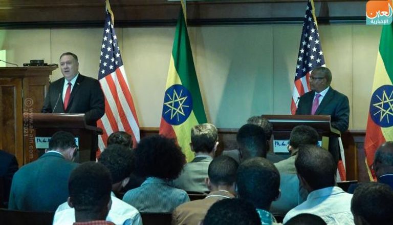  وزير الخارجية الأمريكي ونظيره الإثيوبي 