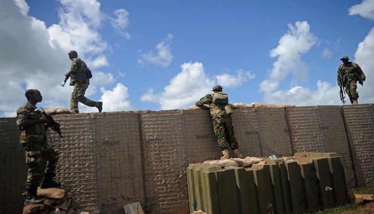 جنود صوماليون في إحدى القواعد العسكرية - أ.ف.ب