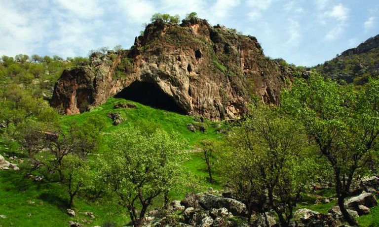 مشهد لمدخل كهف شنايدر 