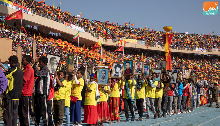 جانب من احتفال شعب تجراي بذكرى تأسيس جبهة التحرير