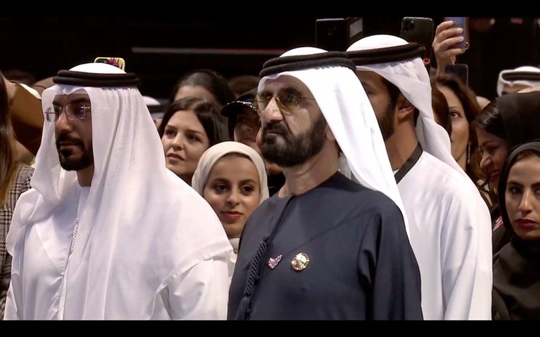 الشيخ محمد بن راشد آل مكتوم يشهد حفل