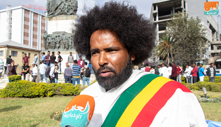 جانب من احتفالات الإثيوبيين بيوم المحاربين القدامى