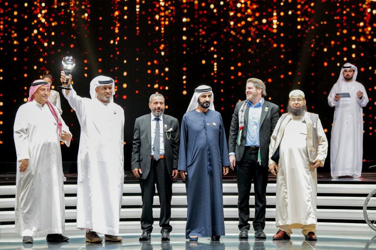 جانب تكريم الإماراتي أحمد الفلاسي في حفل