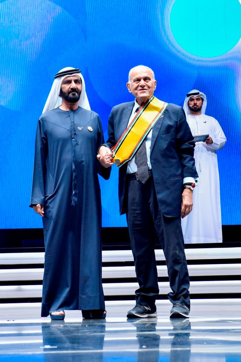 جانب تكريم الإماراتي أحمد الفلاسي في حفل