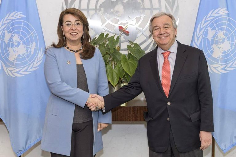 غادة والي تؤدي اليمين لتولي مهامها بالأمم المتحدة