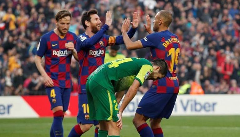 من فوز برشلونة على إيبار