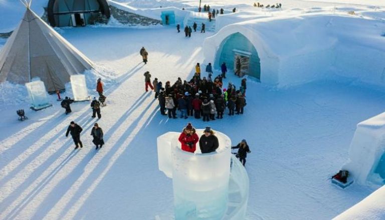 فندق لابلاند الجليدي