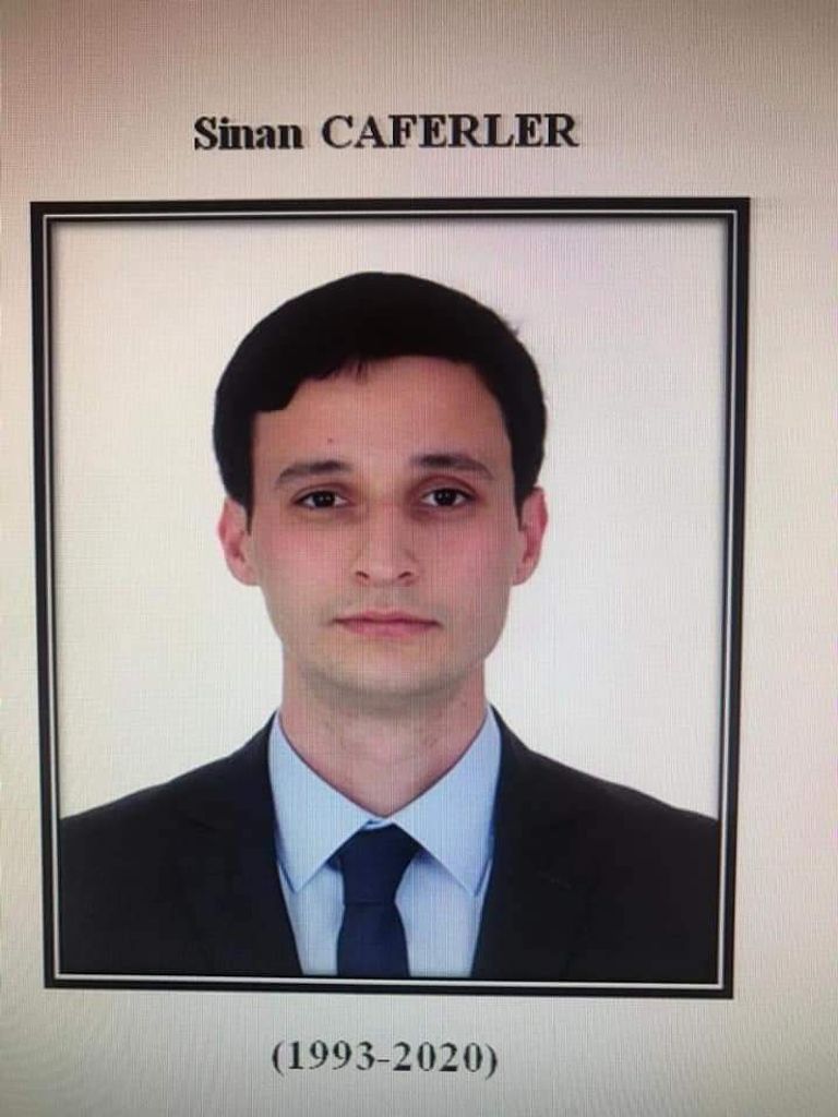 الرائد  التركي " سنان كافرلر  المقتول في ليبيا - أرشيف  صور متداولة للضابطين التركيين المقتولين في طرابلس