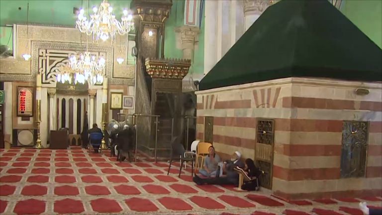 الحرم الإبراهيمي في مدينة الخليل الحرم الإبراهيمي في مدينة الخليل