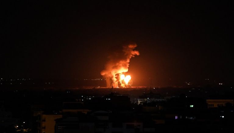 القصف على غزة قصف إسرائيلي طال أهدافا للجهاد الإسلامي