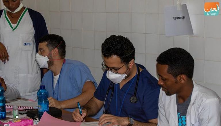 جانب من نشاطات الوفد المصري الطبي بإثيوبيا