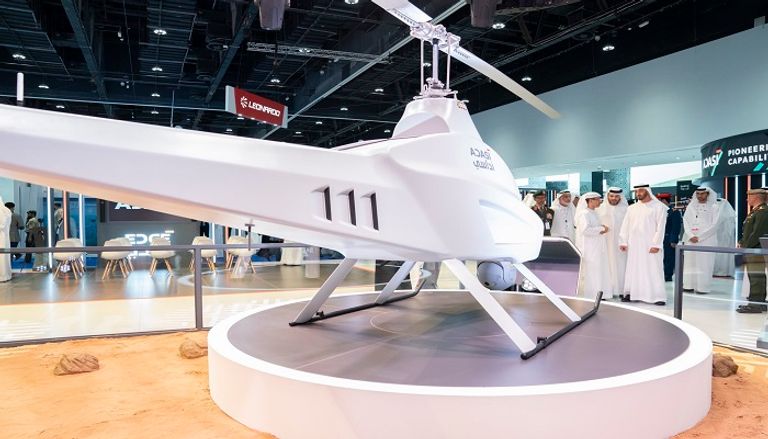 جانب من زيارة الشيخ محمد بن زايد آل نهيان