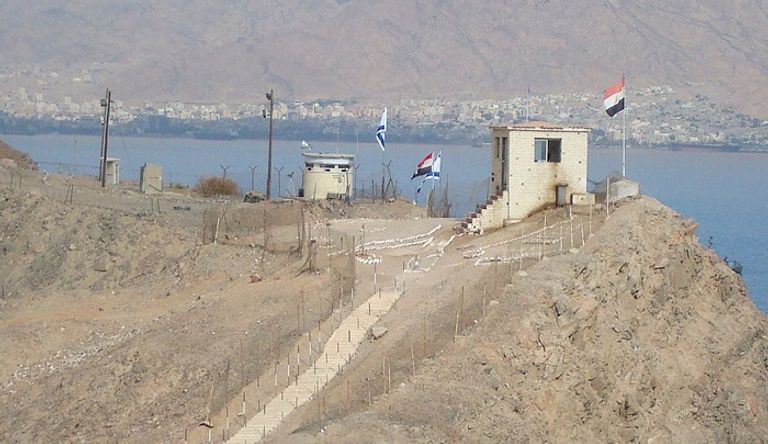 طابا والحدود المصرية الإسرائيلية