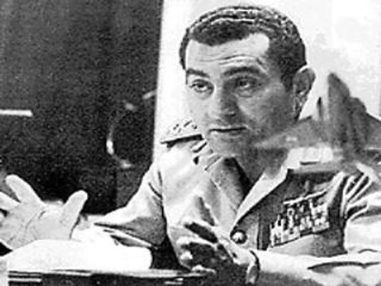 الرئيس المصري الأسبق الراحل محمد حسني مبارك