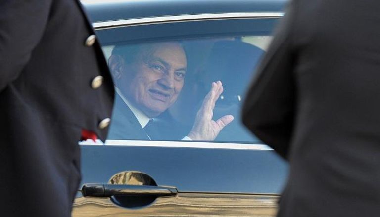 الرئيس المصري الأسبق الراحل محمد حسني مبارك