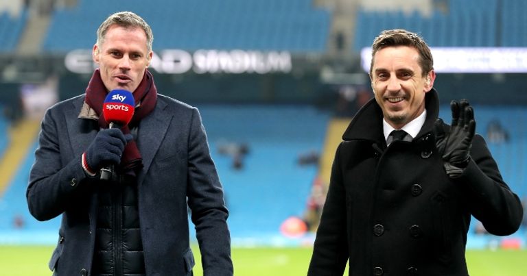 جاري نيفيل وجيمي كاراجر محمد صلاح وكاراجر