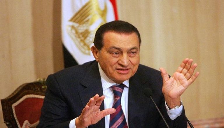 الرئيس المصري الراحل محمد حسني مبارك-أرشيفية