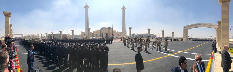 جثمان الرئيس الأسبق مبارك خلال صلاة الجنازة