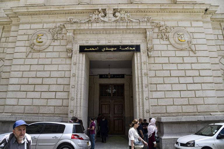 محكمة سيدي أمحمد بالجزائر العاصمة التي تشهد محاكمة نجل الرئيس الجزائري الرئيس الجزائري عبدالمجيد تبون - أرشيفية