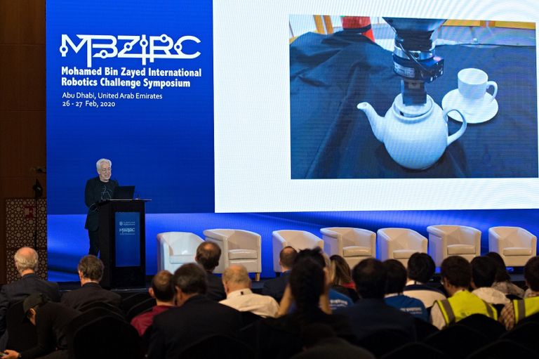 اختتام منتدى تحدي محمد بن زايد العالمي للروبوت