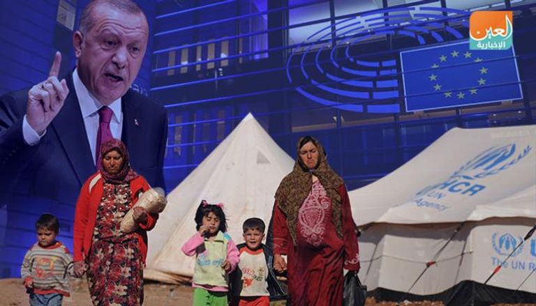 أردوغان يبتز أوروبا للدخول بمفاوضات إدلب ونجدة جنوده