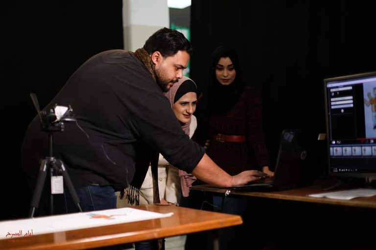 جانب من فعاليات التدريب