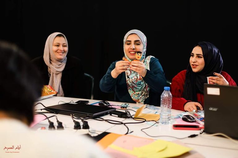 جانب من فعاليات التدريب