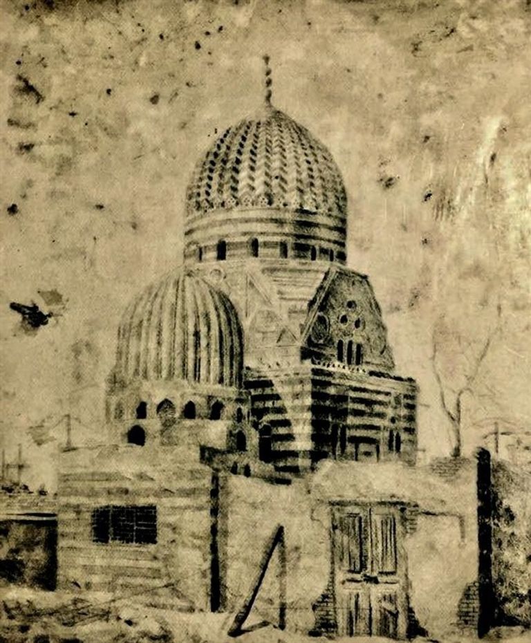 من لوحات معرض