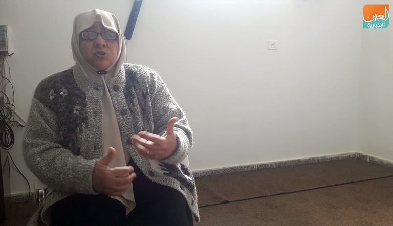 أحد الأطفال المرضى بالشلل الدماغي في غزة