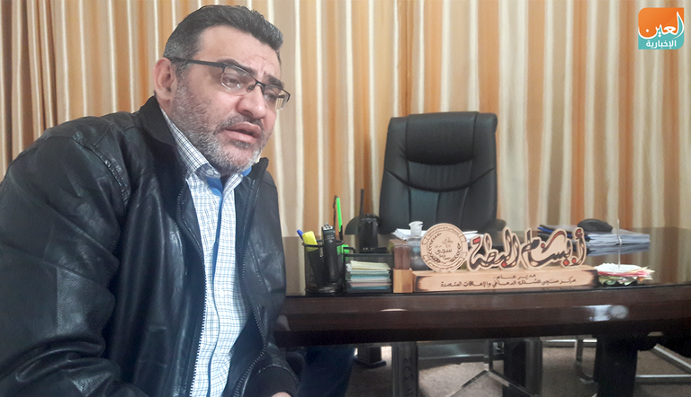 أحد الأطفال المرضى بالشلل الدماغي في غزة