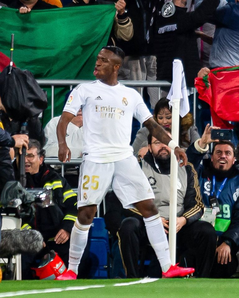 فينيسيوس جونيور لاعب ريال مدريد